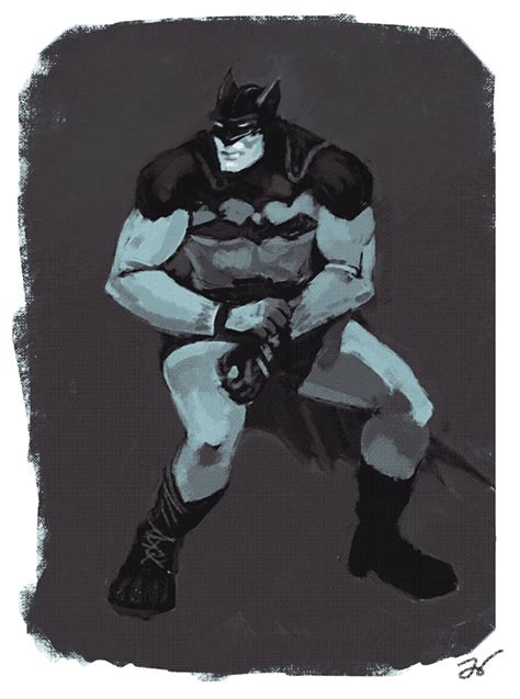 Master study, Paul Pope's Batman by juhoham on DeviantArt