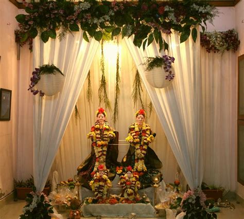 Mahalaxmi decoration | Background decoration, Ganpati decoration theme ...