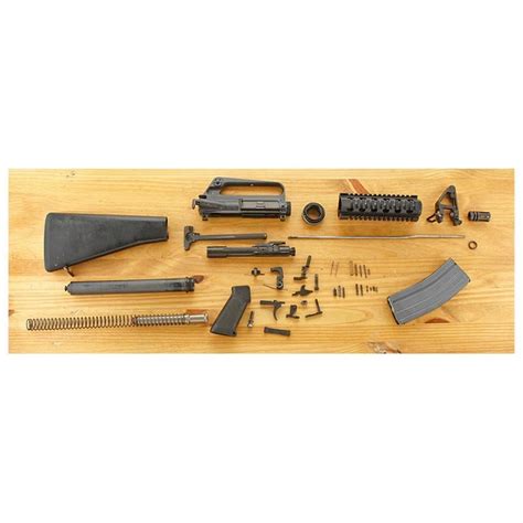 Used U.S. Military-surplus Colt M16 Parts Kit with Quad Rail - $449.99 (All Club Orders $49 ...