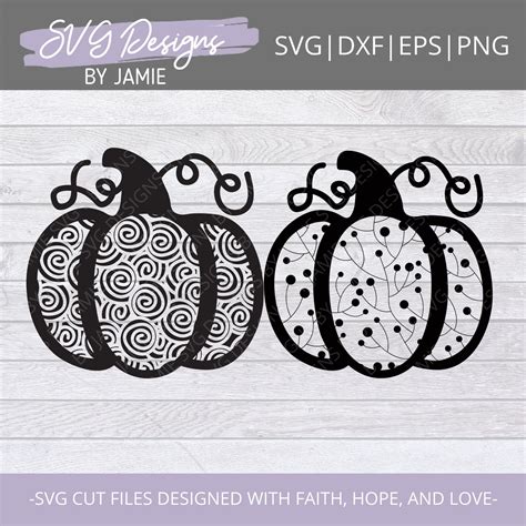 Pumpkin SVG Swirly Pumpkin SVG Pumpkin SVG File | Etsy