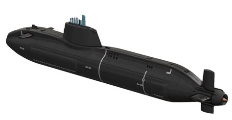 HMS Astute Submarine, 1m model – EnDTaS