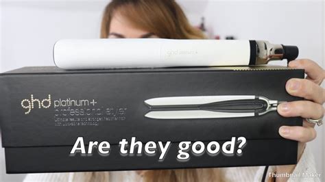 GHD - Platinum plus review - YouTube