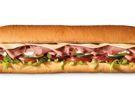 Subway Ham Sandwich