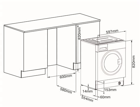 Montpellier MWBI7021 Integrated Washing Machine