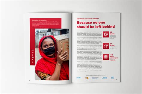 UNDP Annual Report 2020 on Behance