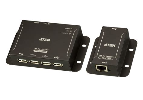 4-Port USB 2.0 CAT 5 Extender (up to 50m) - UCE3250, ATEN USB Extenders | ATEN Corporate ...