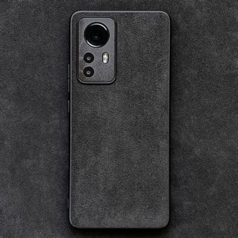 Xiaomi 12 Pro Case - Sunyc Protective Alcantara Cover