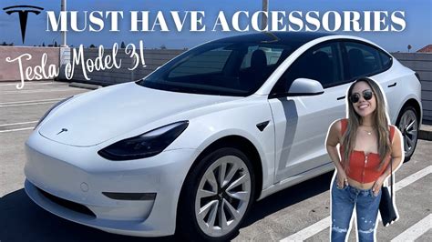 2022 TESLA MODEL 3 ACCESSORIES (MUST HAVE TESLA ACCESSORIES) - YouTube