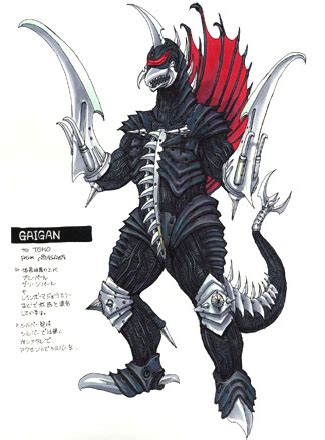 Image - Concept Art - Godzilla Final Wars - Gigan 1.png | Gojipedia ...