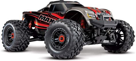 Traxxas 89076-4 MAXX rc car, red: Amazon.co.uk: Toys & Games