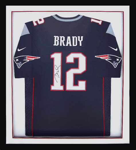 Tom Brady – Signed Jersey - Jewel Box Platinum