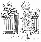 Kids N Funcom  Coloring Page Holly Hobbie Original sketch template