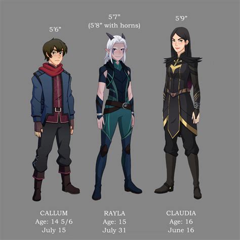 Character Lineup – The Dragon Prince