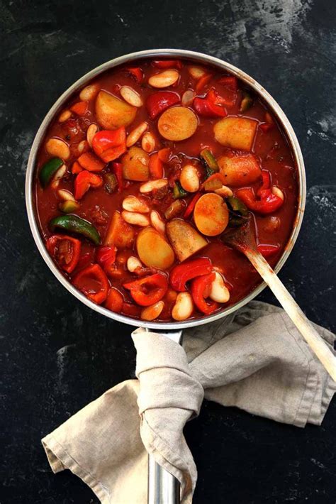 Vegetarian Goulash with Butter Beans - The Last Food Blog