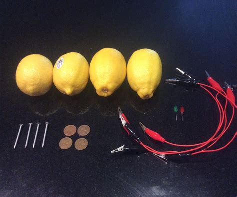 Lemon Batteries: Lighting an LED With Lemons : 3 Steps (with Pictures) - Instructables