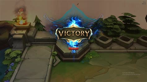 League Of Legends Victory Screen