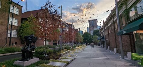 Photos: New Midtown plaza shows how parking can be artfully repurposed | Urbanize Atlanta