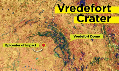 Asteroid That Formed Vredefort Crater Bigger Than Previously Believed ...