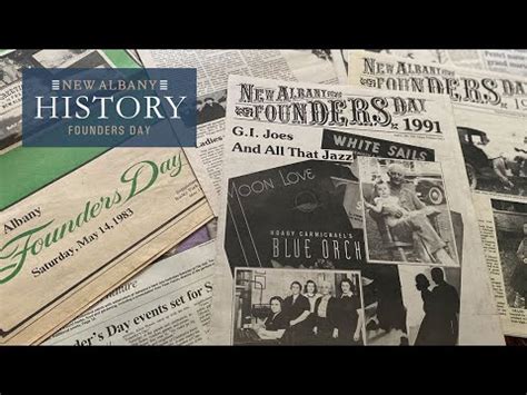 New Albany History: Founders Day - YouTube