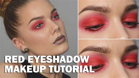 Red Eye Makeup Tutorial - Mugeek Vidalondon