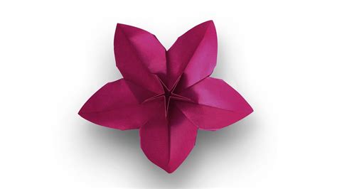 Origami Flower / Lovely Cherry Blossom - YouTube
