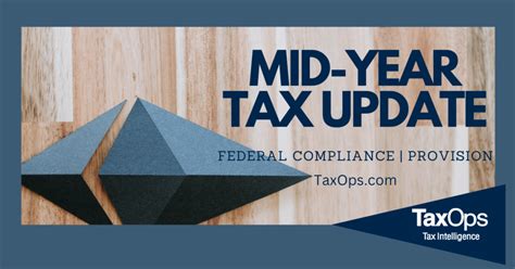 Federal Tax Mid-year Update 2023 | TaxOps