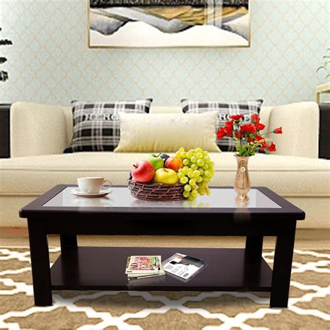 ELTOP Engineered Wooden Furniture Coffee Table/Tea Table/Center Table ...