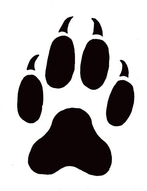 Picture Of Cat Paw Print - ClipArt Best