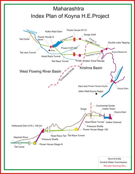 Koyna River Map