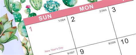 Desk Calendar 2023-2024 - Standing Flip 2023-2024 Desktop Calendar with ...