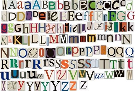 Magazine Letters Clipart Clip Art Newspaper Magazine Alphabet Font Clipart Clip Art Commercial ...