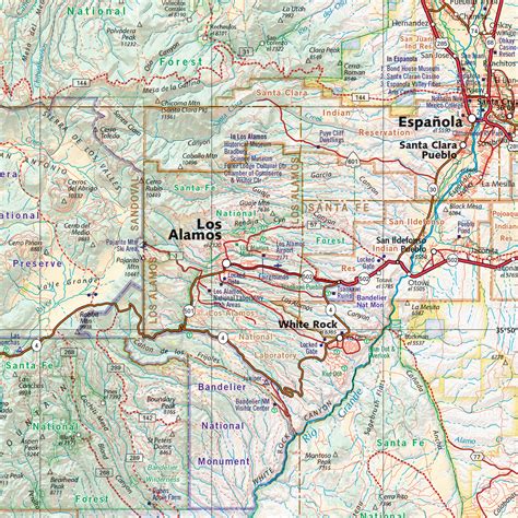 New Mexico Road & Recreation Atlas - Benchmark Maps