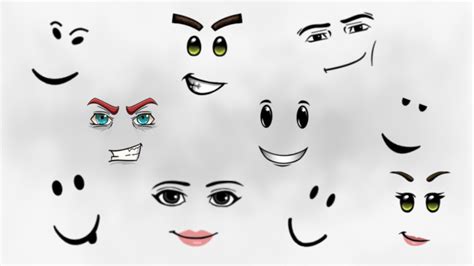 Meilleurs codes de visage Roblox