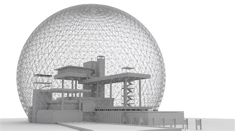 Montreal Biosphere - 3d artist Frank Wong - Hum3D