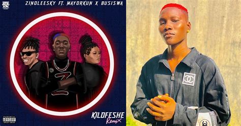 Zinoleesky features Mayorkun & Busiswa in Kilofeshe remix