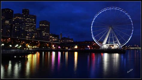 Seattle's Waterfront Ferris Wheel | Seattle waterfront, Places to go ...