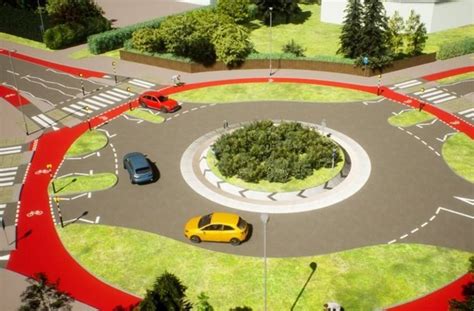 UK’s first ‘Dutch-style’ roundabout with priority bike lane opens in ...