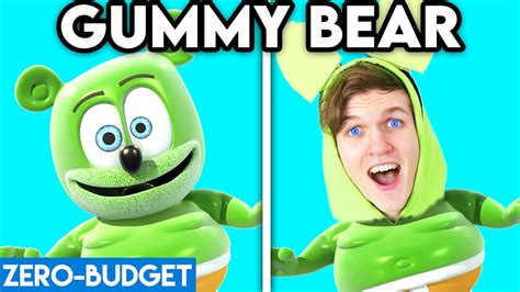 GUMMY BEAR WITH ZERO BUDGET! (Gummy Bear FUNNY ANIMATION PARODY By LANKYBOX!) - YouTube