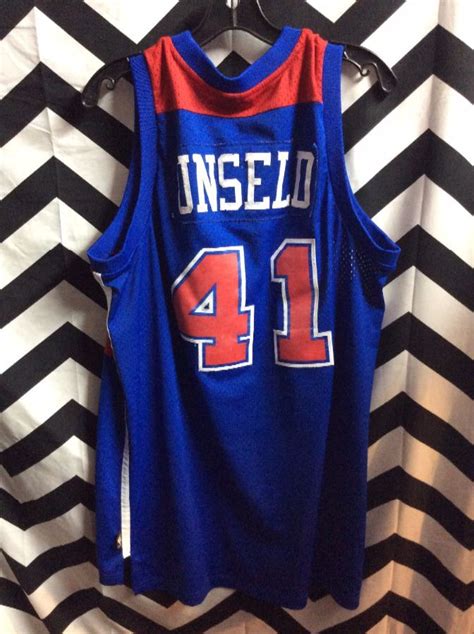 Reebok Throwback Basketball Jersey – Washington Bullets – Wes Unseid ...