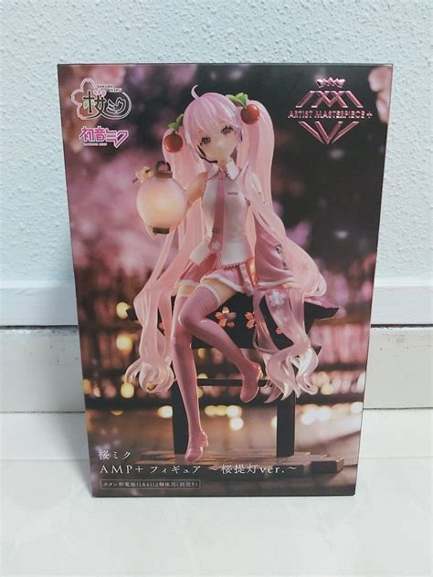 Hatsune Miku - Sakura Miku Prize Figure AMP+, Hobbies & Toys, Toys ...