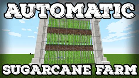 Automatic Sugarcane Farm with Armor Stand Timer - Compact - Redstone ...