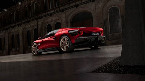 Whoa: Alfa Romeo 33 Stradale Revealed as Stunning 620-HP Supercar