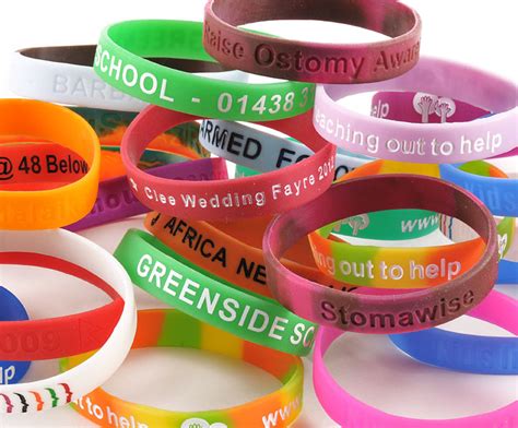 Charity Wristbands UK, Charity Rubber Wristbands for Sale & to Buy