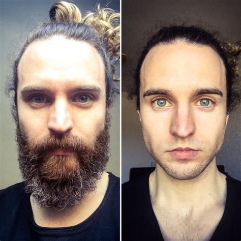 17 Before-And-After Pics That Prove You Look Like A Different Person With A Beard | Beard styles ...