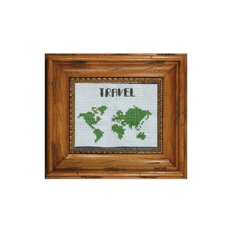 World Map Cross Stitch - Etsy