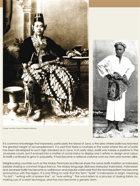 Batik History – myBatik Kuala Lumpur