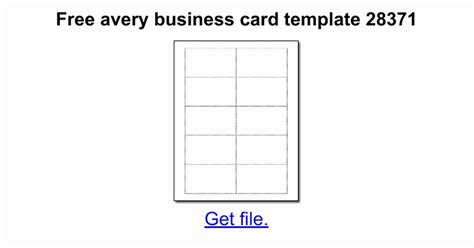 How To Make Business Cards With Avery Templates - Printable Word Searches