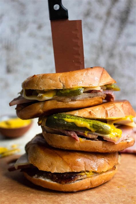 Cuban Medianoche Sandwich Recipe - The Foreign Fork