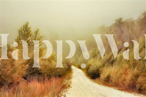 Misty Forest Wallpaper - Beautiful and Tranquil | Happywall