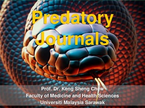 Predatory journals